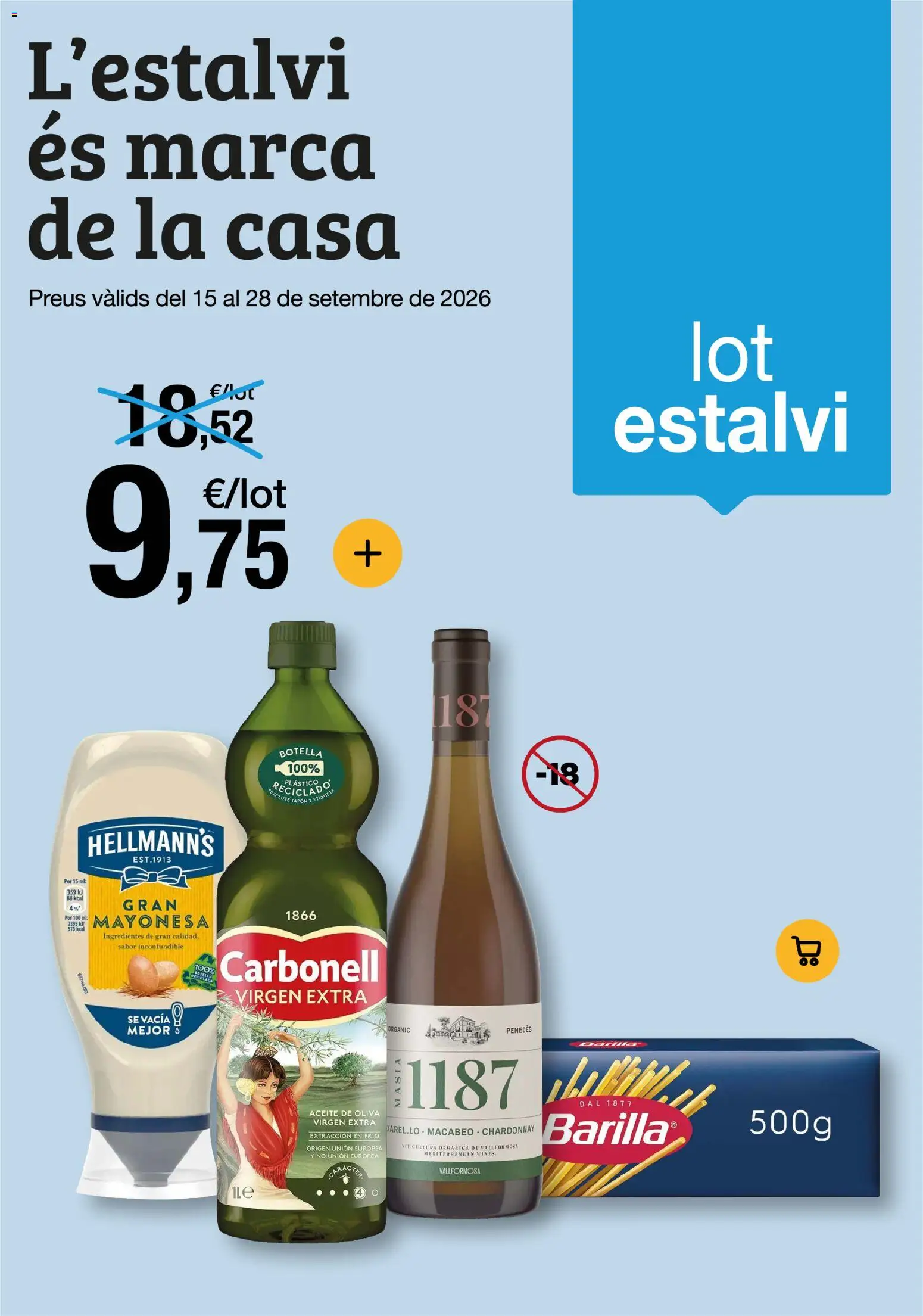 Vista previa del folleto de la tienda Bonpreu válido desde el 15/09/2026 