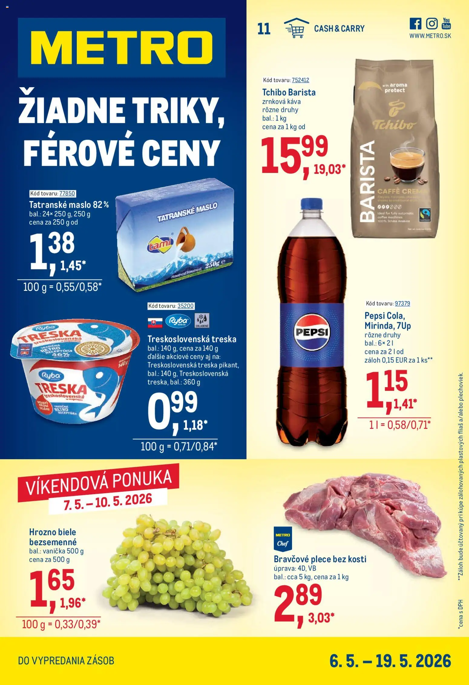 Náhľad Metro letáku platného od 06.05.2026
