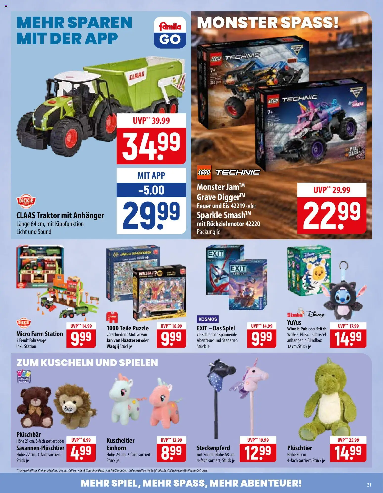 Vorschau von dem Prospekt des Geschäftes Famila, gültig ab dem 02.11.2026 - Eis, Monster, Spiel