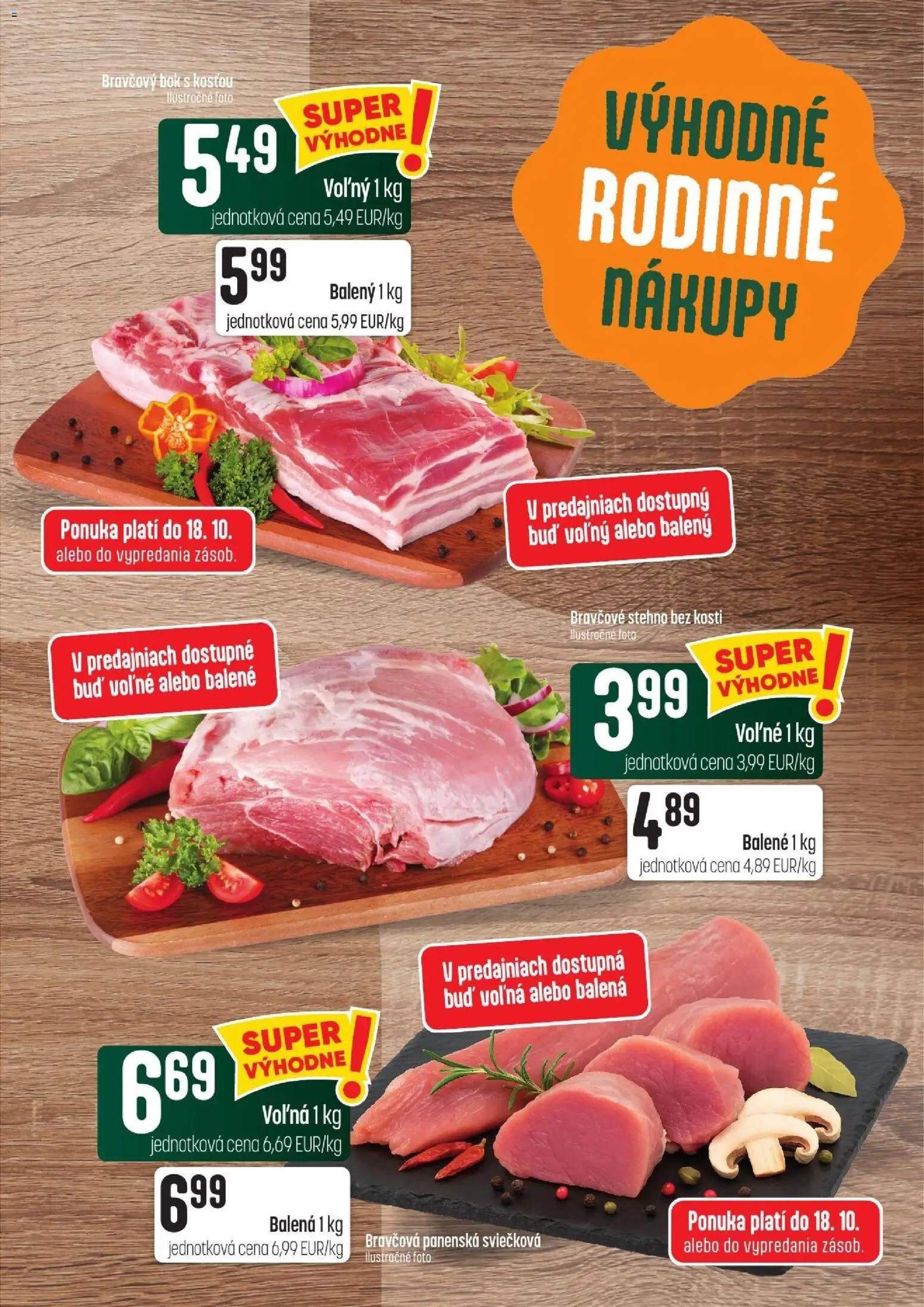 Náhľad COOP Jednota letáku platného od 15.10.2026