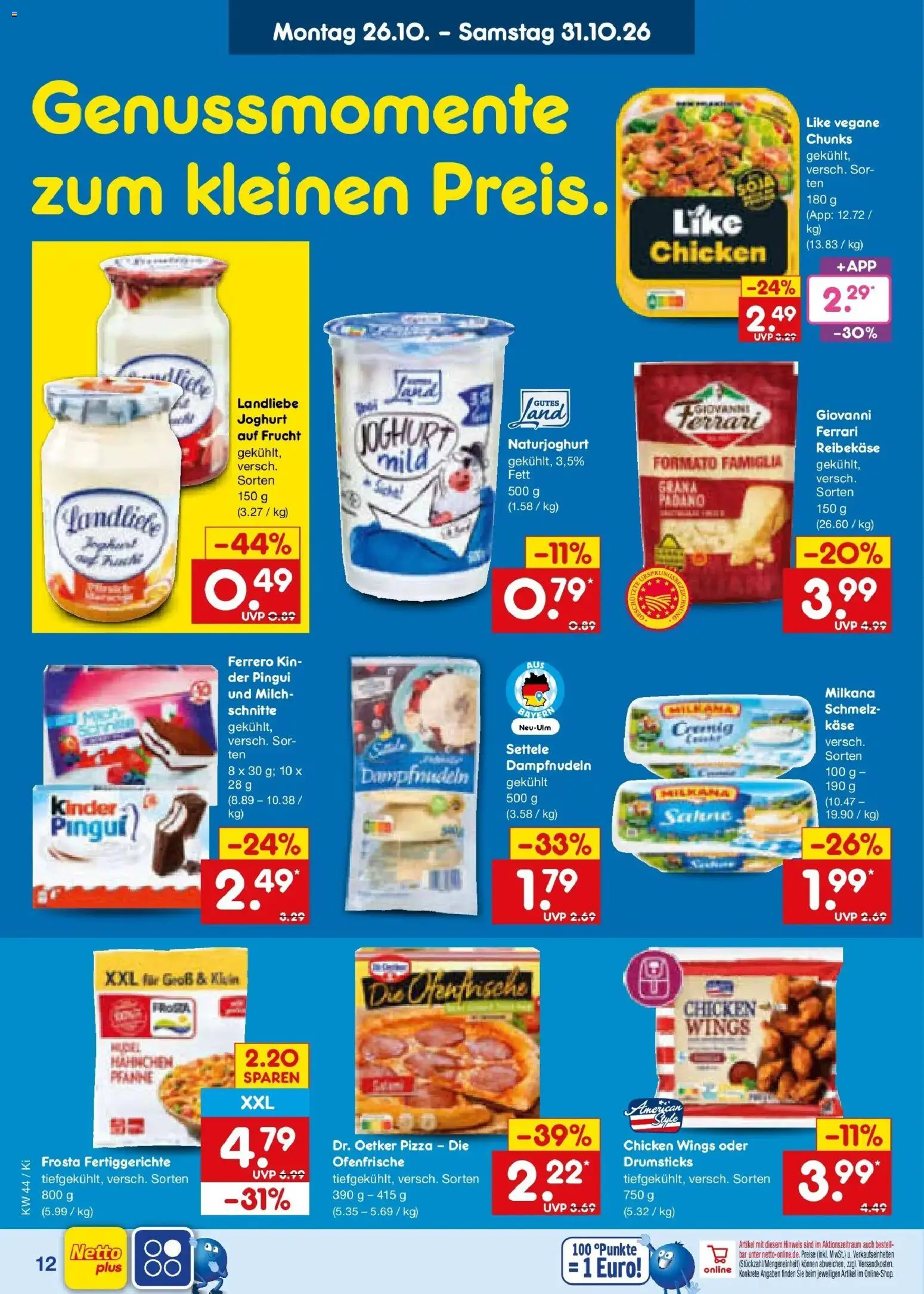 Vorschau von dem Prospekt des Geschäftes Netto Marken-Discount, gültig ab dem 26.10.2026