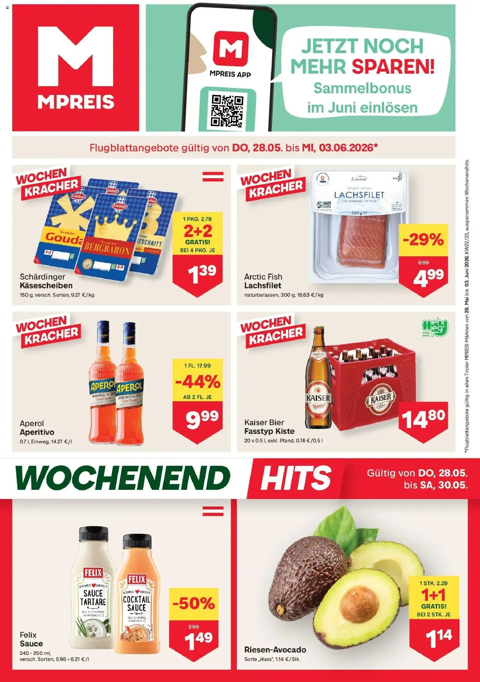 Vorschau der Angebote: MPREIS MPREIS Pfunds gültig ab 27.05.2026