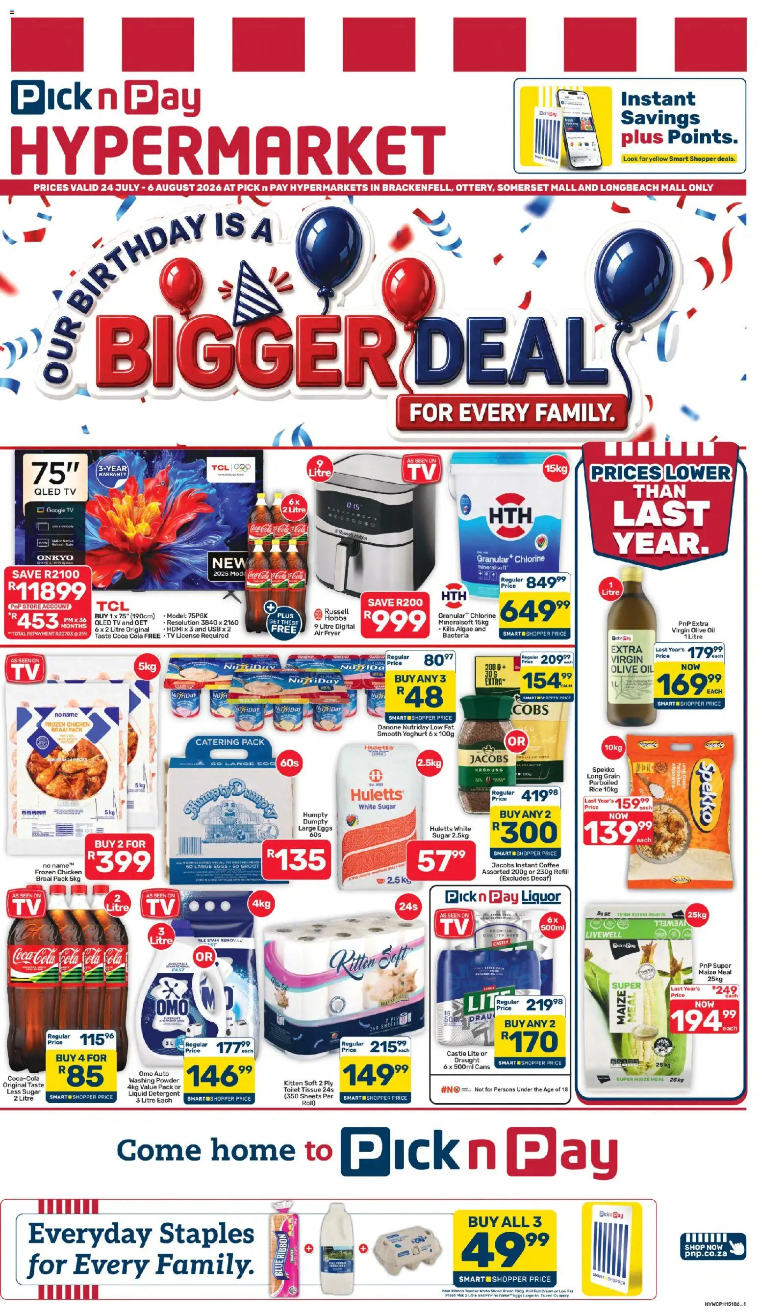 Preview of Pick n Pay flyer valid from 24/07/2026
