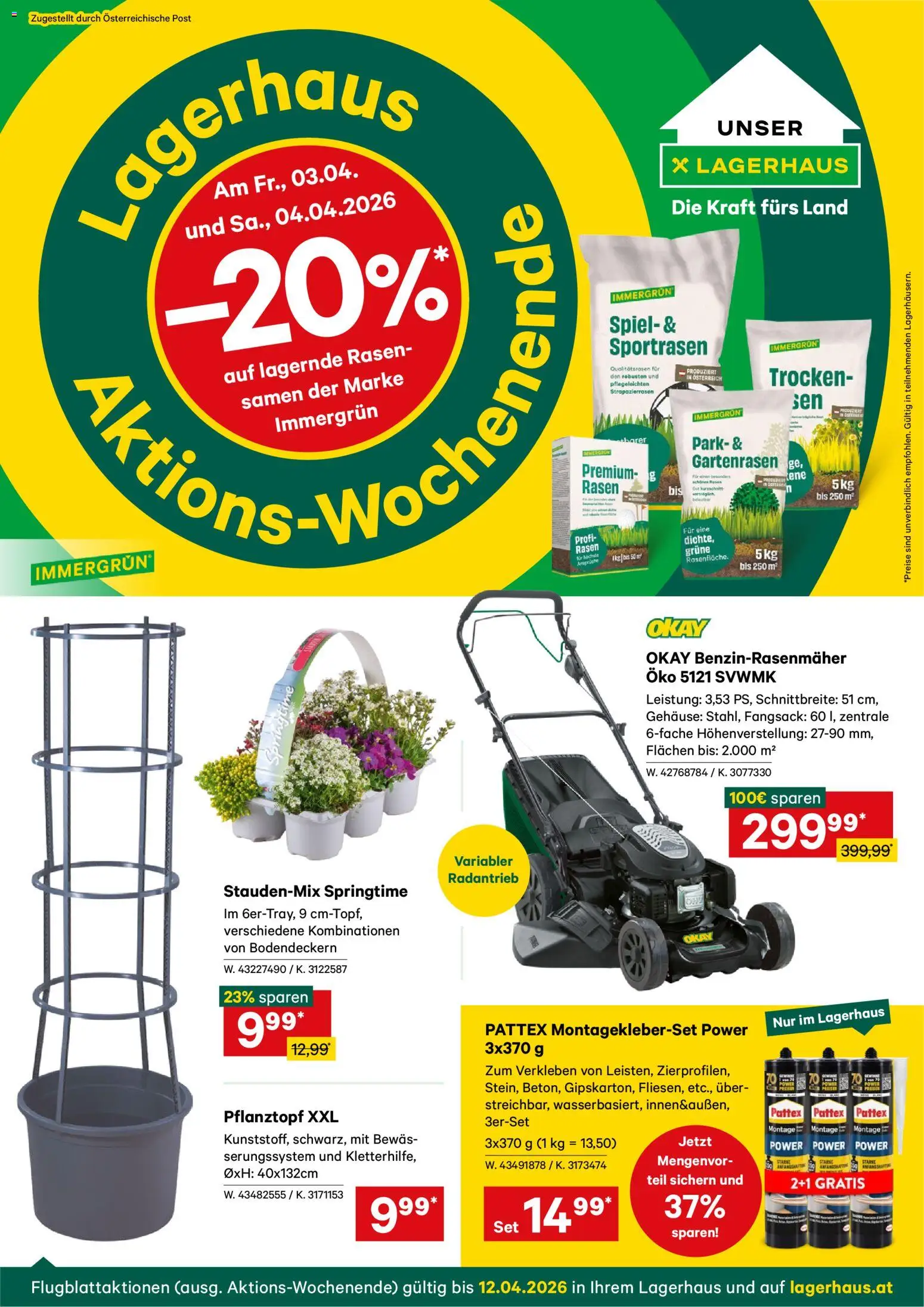 Vorschau der Angebote: Lagerhaus Lagerhaus Flugblatt gültig ab 30.03.2026 - Spiel