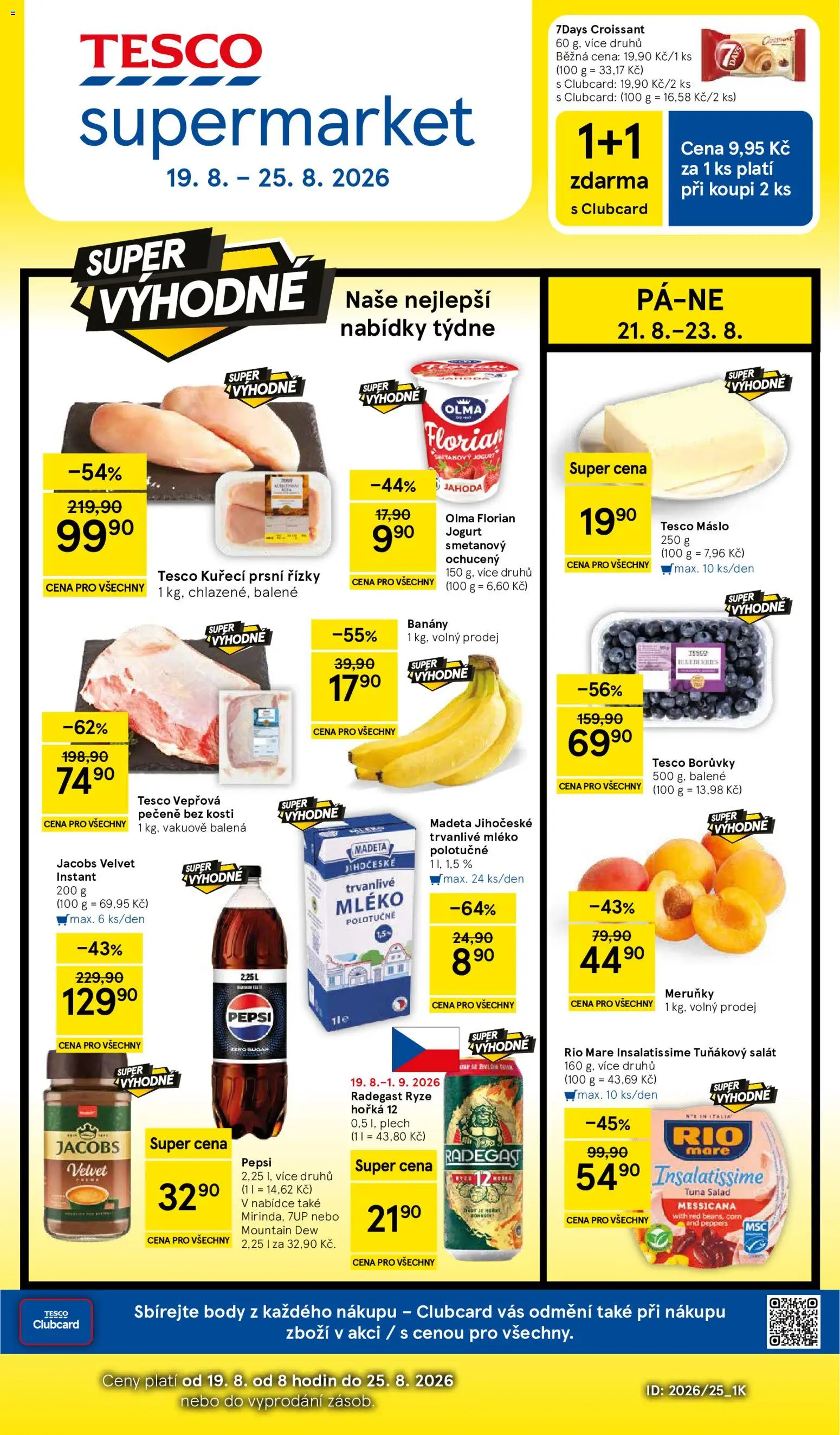 Náhled nabídky: Tesco Tesco leták - Supermarket platný od 19.08.2026