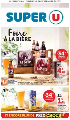 Prévisualisation de Foire À LA BIÈRE du magasin Offres formulaire valide 14/09/2026