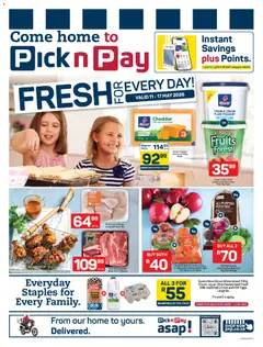 Preview of Pick n Pay flyer valid from 11/05/2026