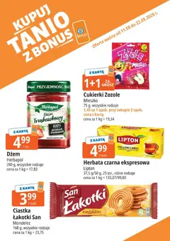 Pogląd gazetki "E.Leclerc gazetka - Kupuj Tanio Z Bonus" ze sklepu E.Leclerc ważnej od 11.08.2026