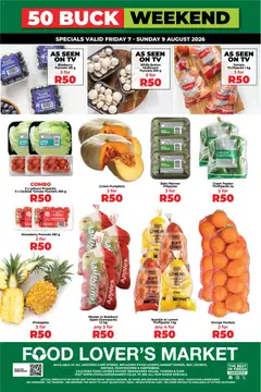 Preview of Food Lover's Market flyer valid from 07/08/2026