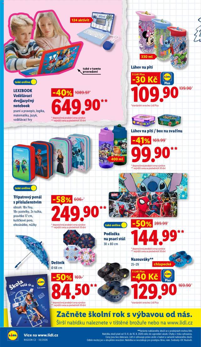 Nový Lidl leták od 13.08.