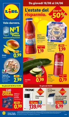 Anteprima dell'opuscolo Lidl volantino dal negozio Lidl valido da 18/06/2026