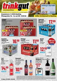 Vorschau von dem Prospekt des Geschäftes Trinkgut, gültig ab dem 27.07.2026