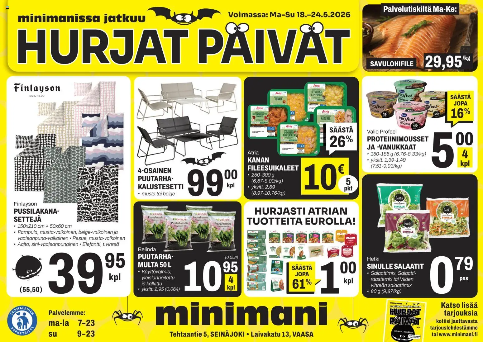 Kaupan Minimani Minimani tarjoukset - Seinäjoki esikatselu, voimassa 18/05/2026