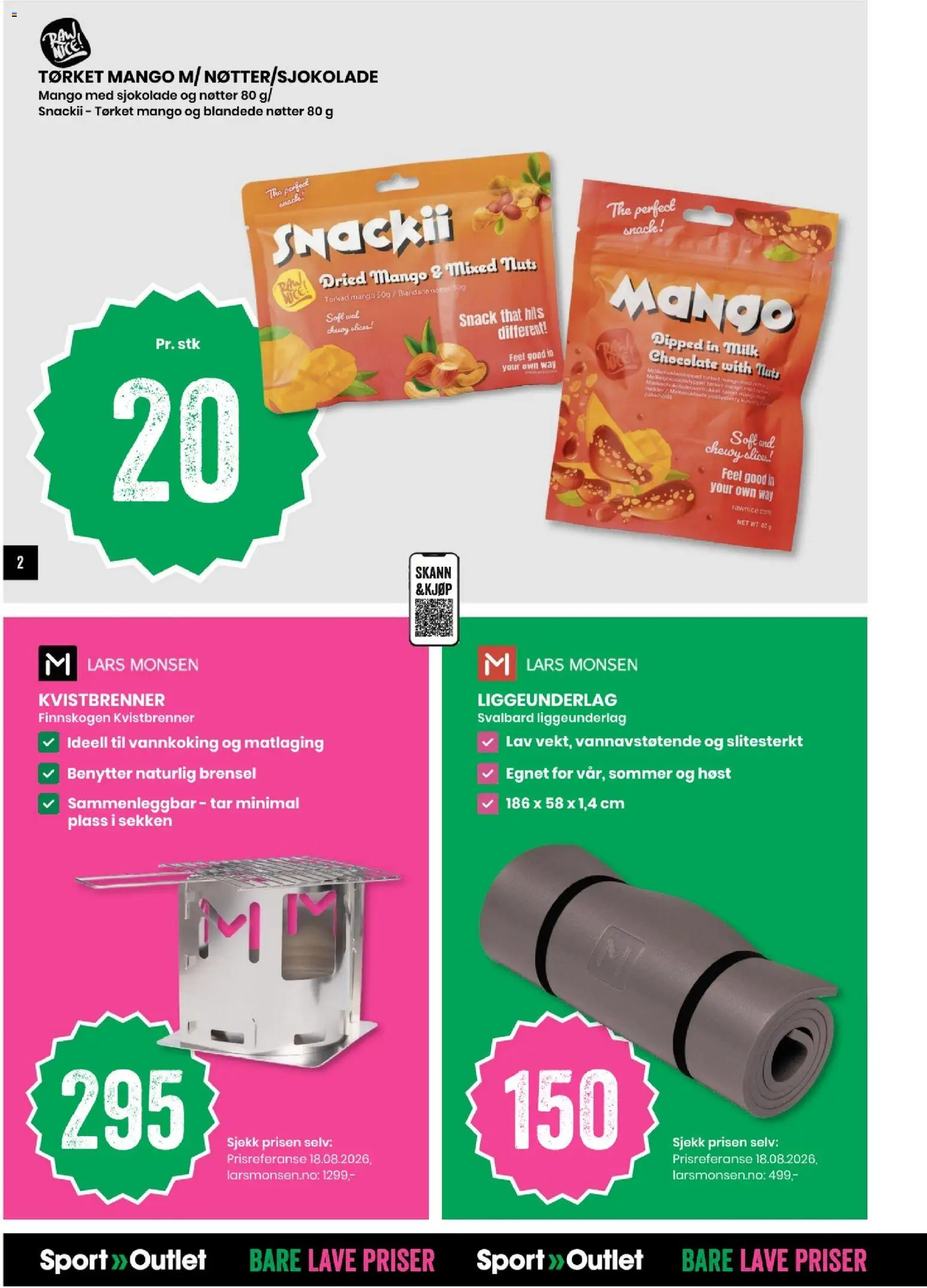 Forhåndsvis Sport Outlet kundeavis fra butikk Sport Outlet gyldig fra 01/09/2026