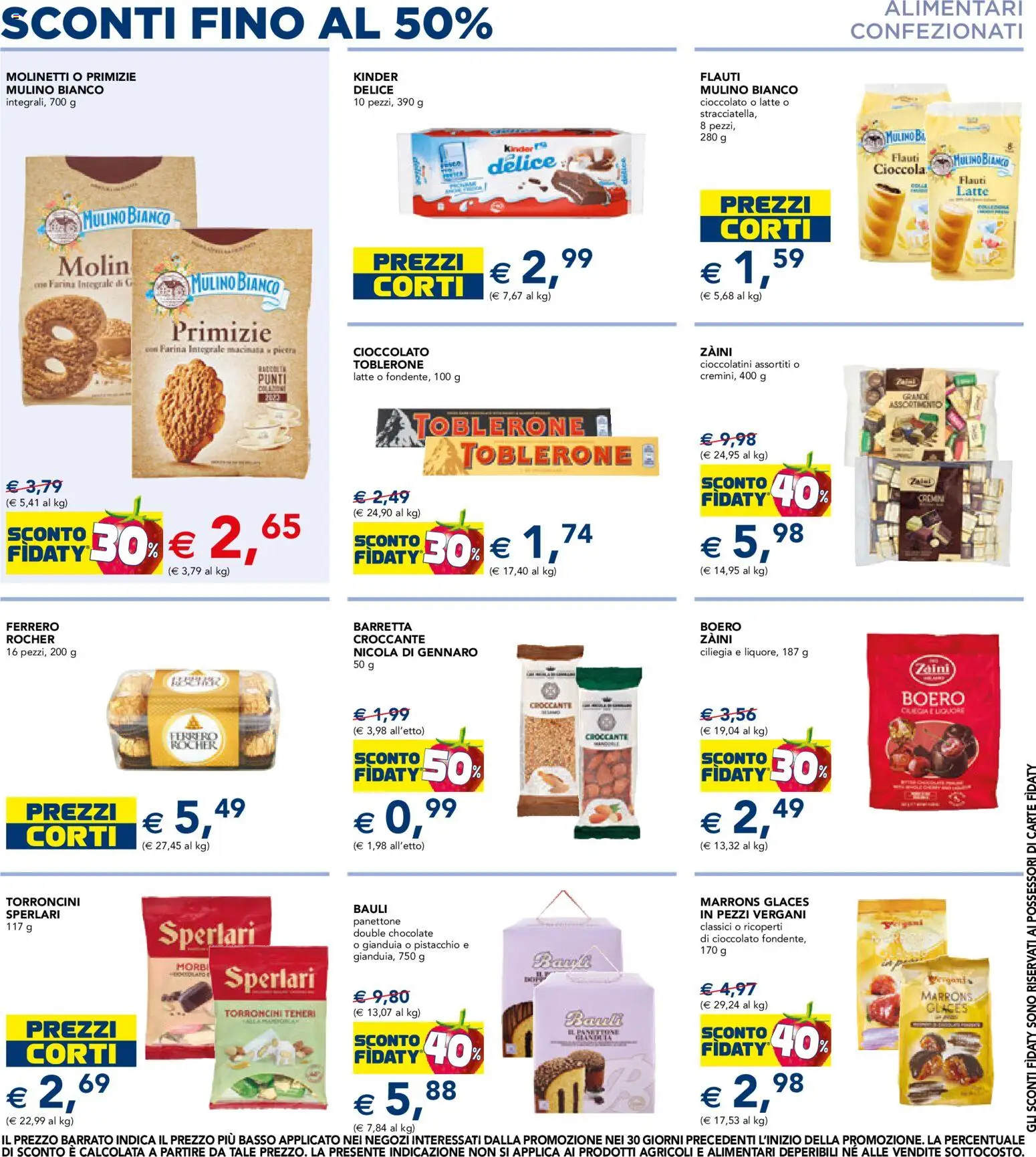 Anteprima dell'opuscolo Esselunga S volantino dal negozio Esselunga S valido da 22/10/2026 - Latte, Cioccolato, Ferrero Rocher, Farina, Basso, Cioccolatini, Barretta, Torroncini