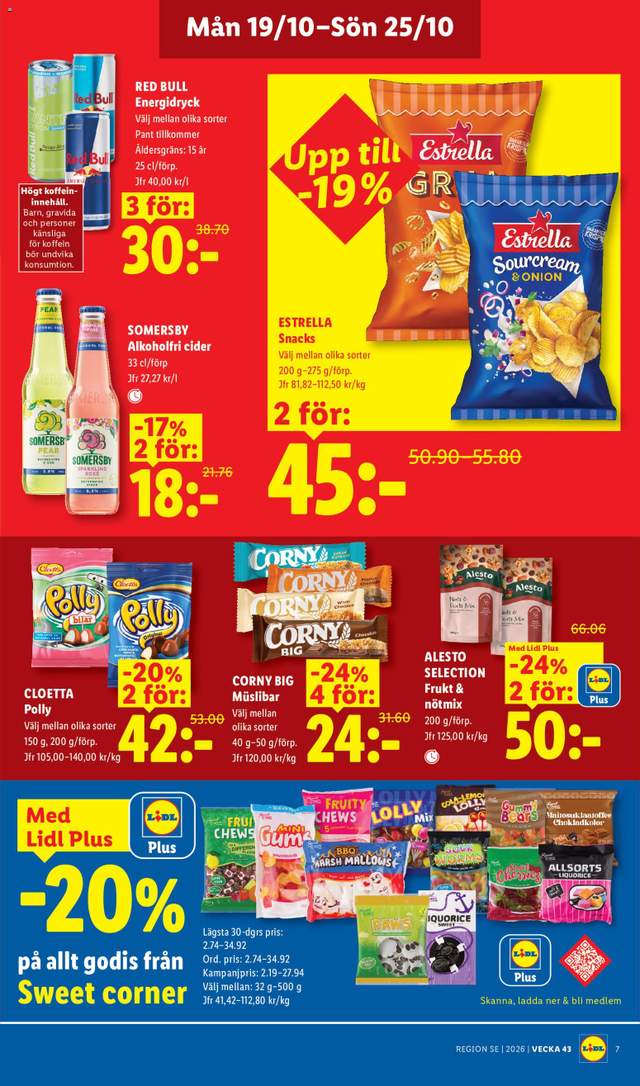 Nytt Lidl reklamblad från 19/10