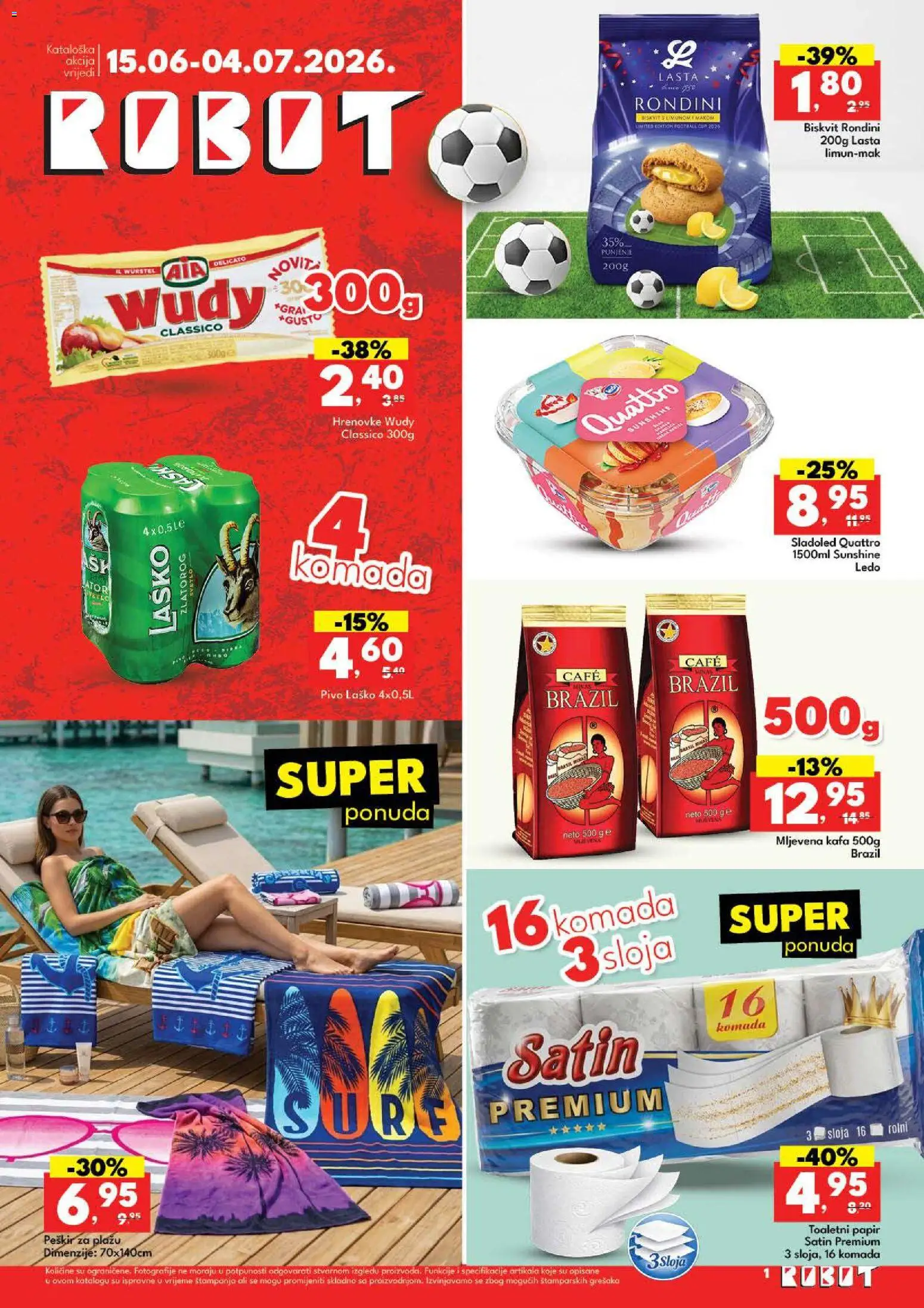 Pregled letka Robot katalog trgovine Robot vrijedi od 15.06.2026
