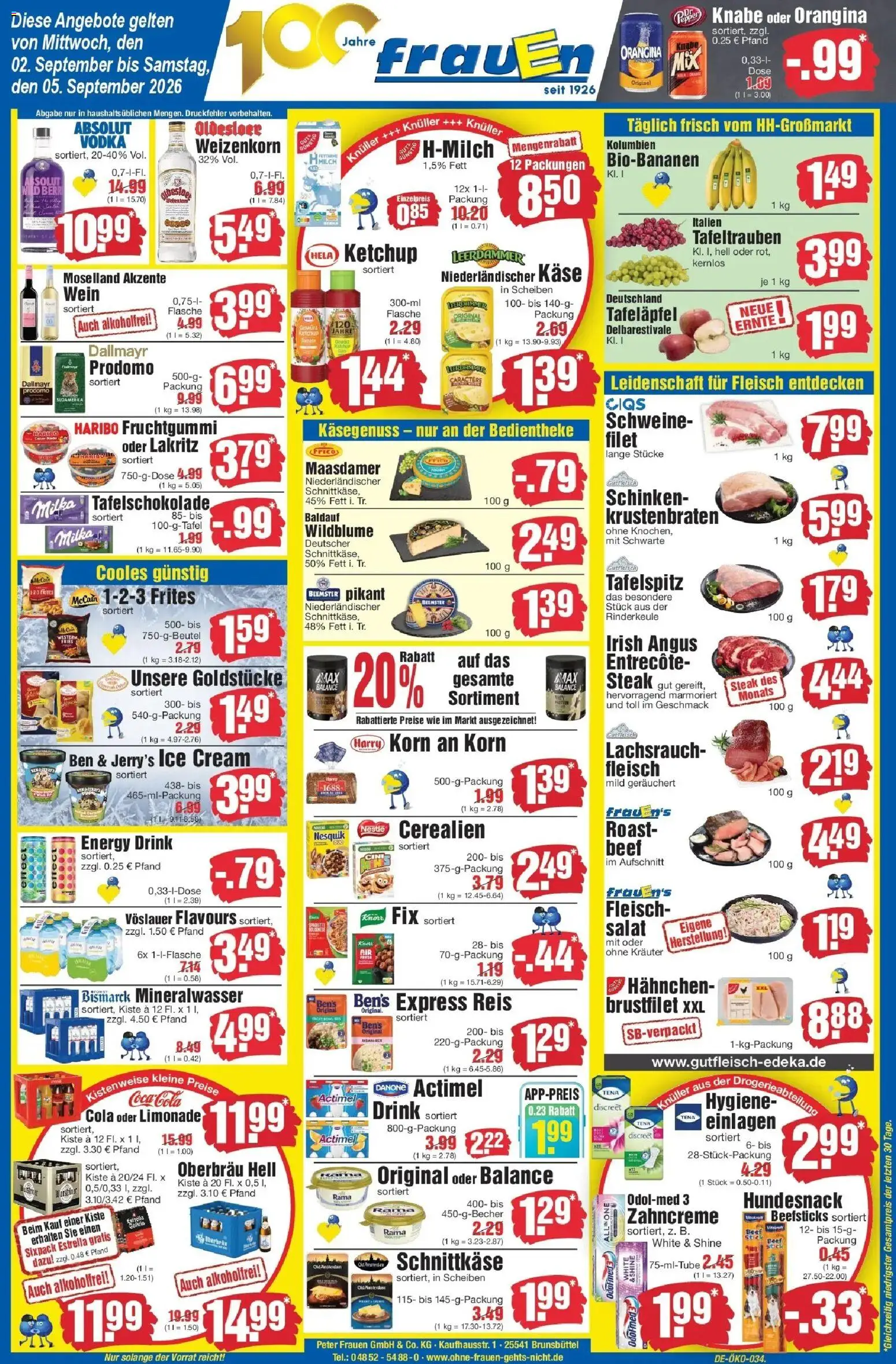 Vorschau von dem Prospekt des Geschäftes Edeka, gültig ab dem 02.09.2026