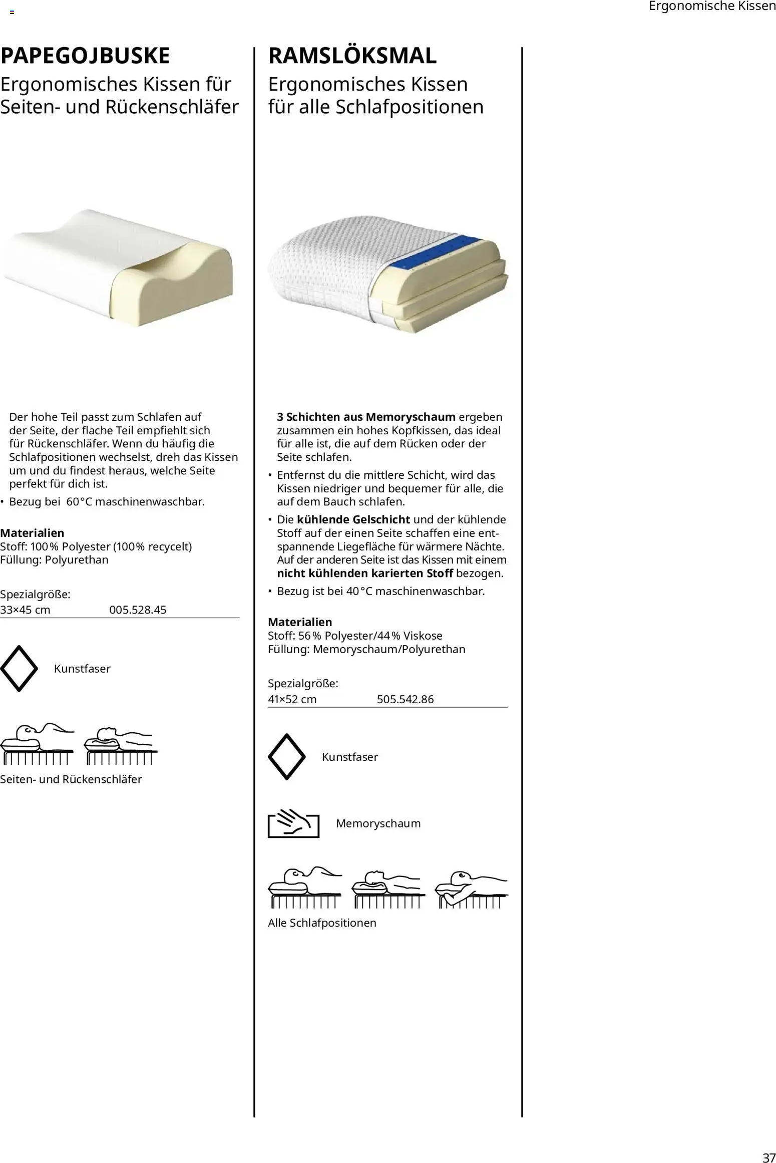 Vorschau von dem Prospekt des Geschäftes Ikea, gültig ab dem 16.09.2026 - Kissen