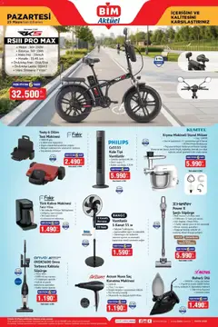 BİM BİM - Katalog Pazartesi 25.05.2026 - Broşürünün önizlemesi
