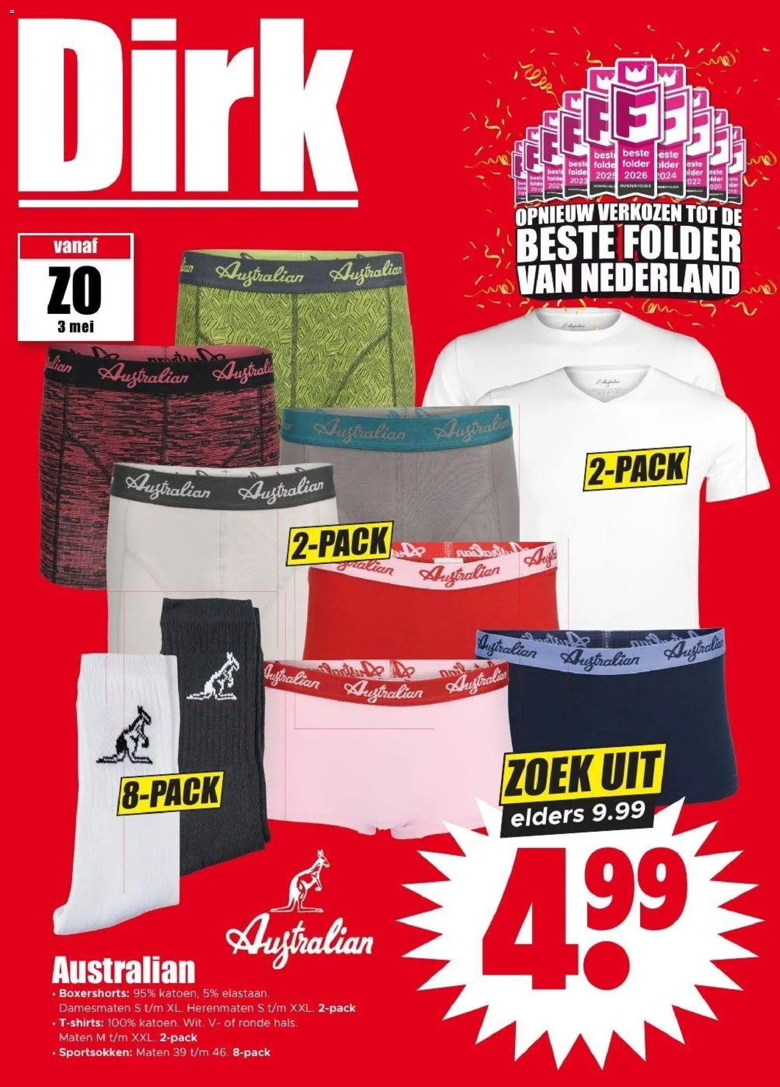 Voorbeeld van Dirk Folder van winkel Dirk geldig vanaf 03/05/2026