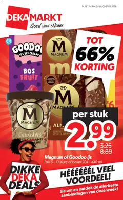 Voorbeeld van Dekamarkt folder van winkel Dekamarkt geldig vanaf 18-08-2026