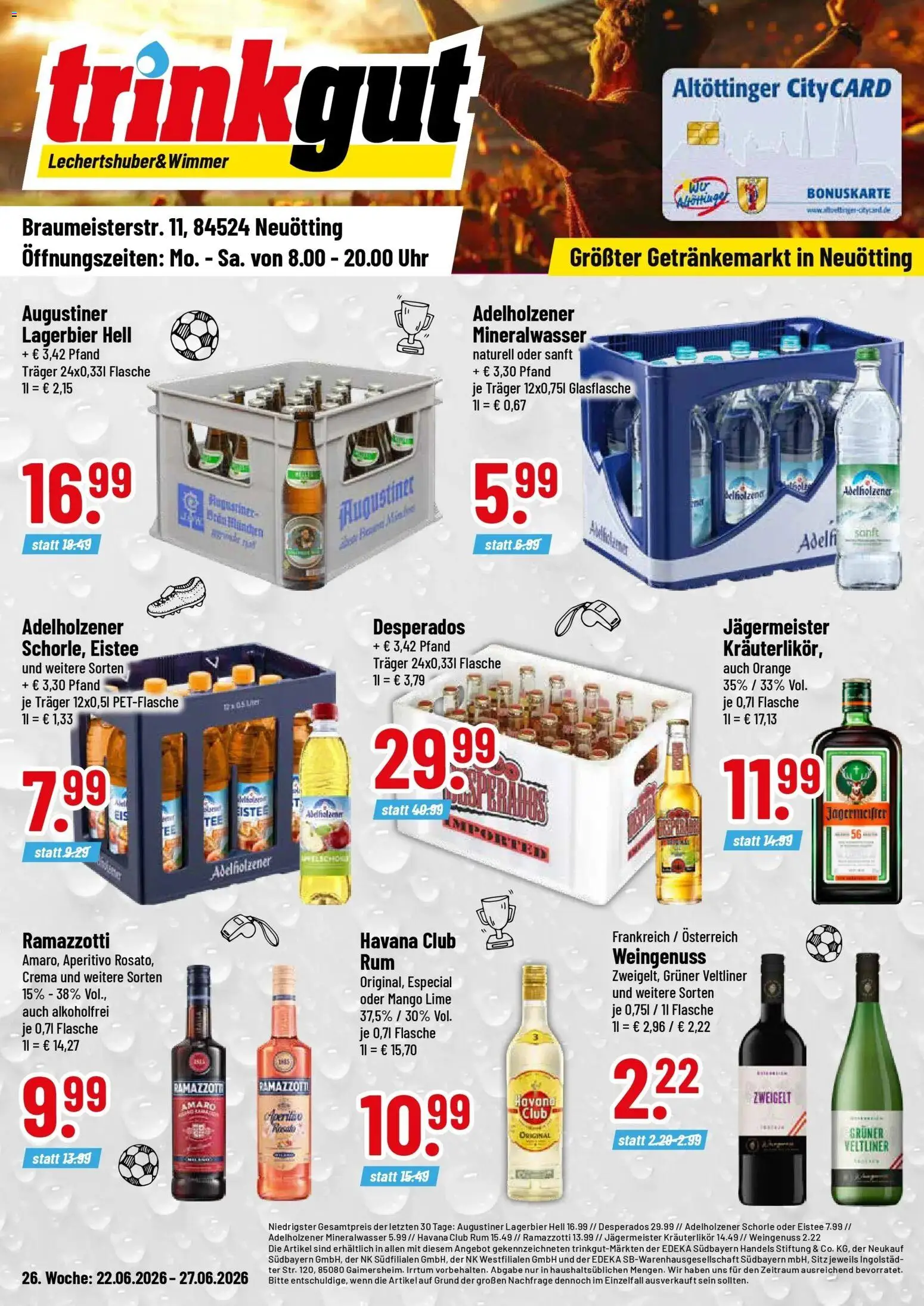 Vorschau von dem Prospekt des Geschäftes Trinkgut, gültig ab dem 21.06.2026