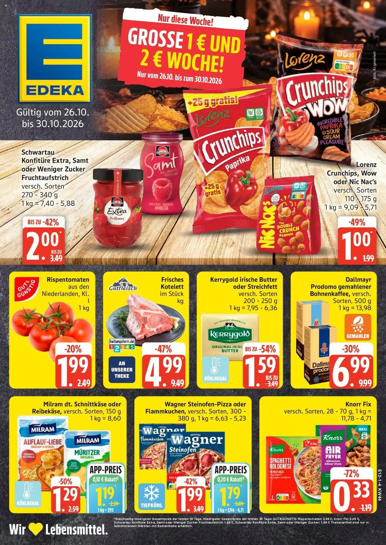 Vorschau von dem Prospekt des Geschäftes Edeka, gültig ab dem 26.10.2026