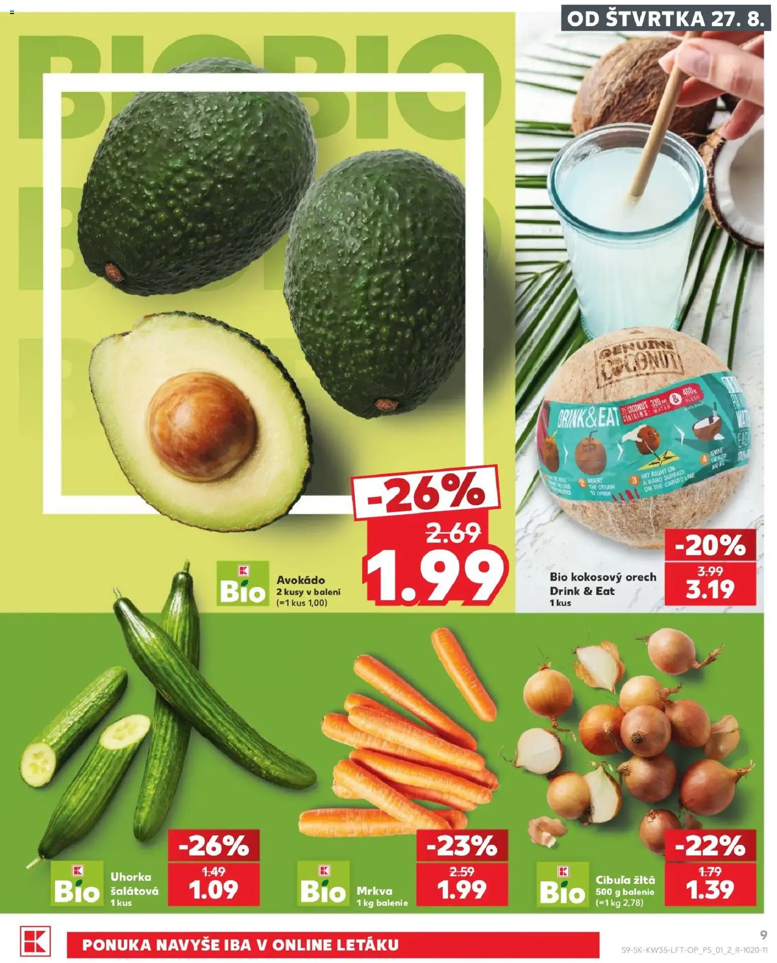 Náhľad Kaufland letáku platného od 27.08.2026