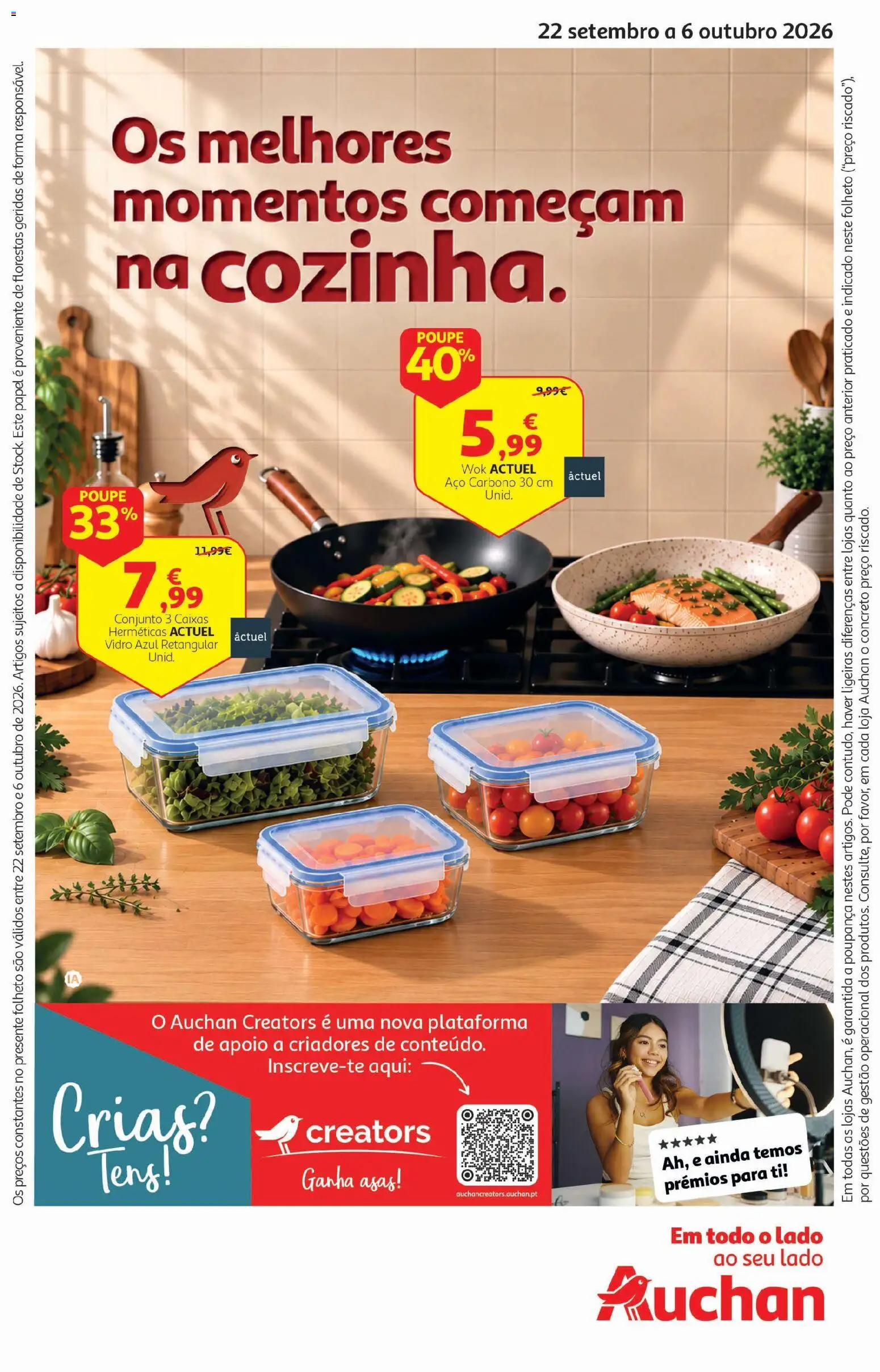 Pré-visualização do folheto da loja Auchan válida a partir de 22/09/2026