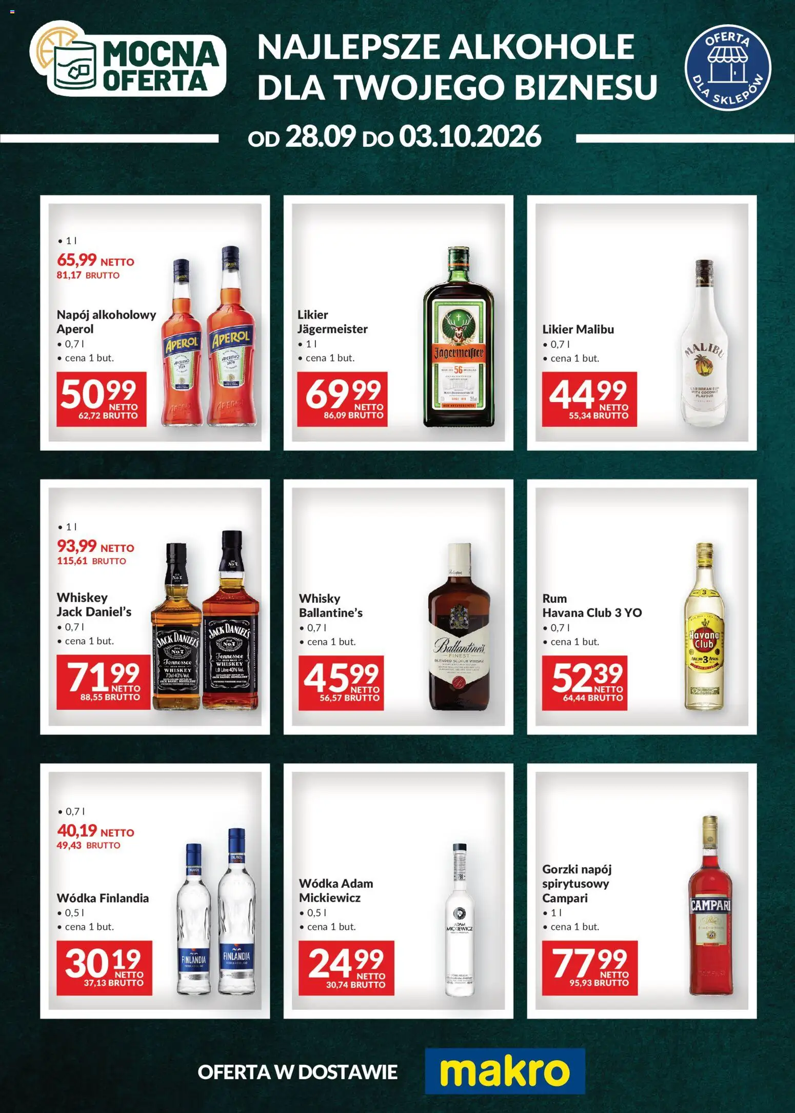Pogląd gazetki "Makro gazetka - Mocna oferta" ze sklepu Makro ważnej od 28.09.2026