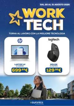 Anteprima dell'opuscolo Euronics volantino dal negozio Euronics valido da 20/08/2026
