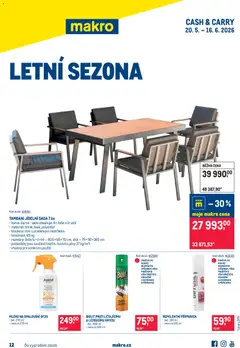 Náhled nabídky: Makro Makro leták - Letní sezona platný od 20.05.2026