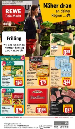 Vorschau von dem Prospekt des Geschäftes Rewe, gültig ab dem 27.07.2026