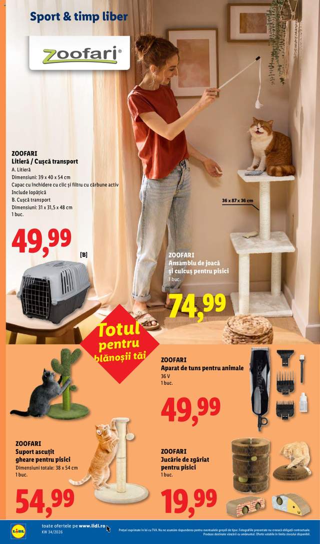 Noul catalog Lidl de la 17.08.