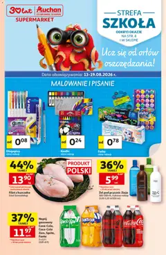 Pogląd gazetki "Auchan gazetka - 30 Lat Hipermarket" ze sklepu Auchan ważnej od 13.08.2026