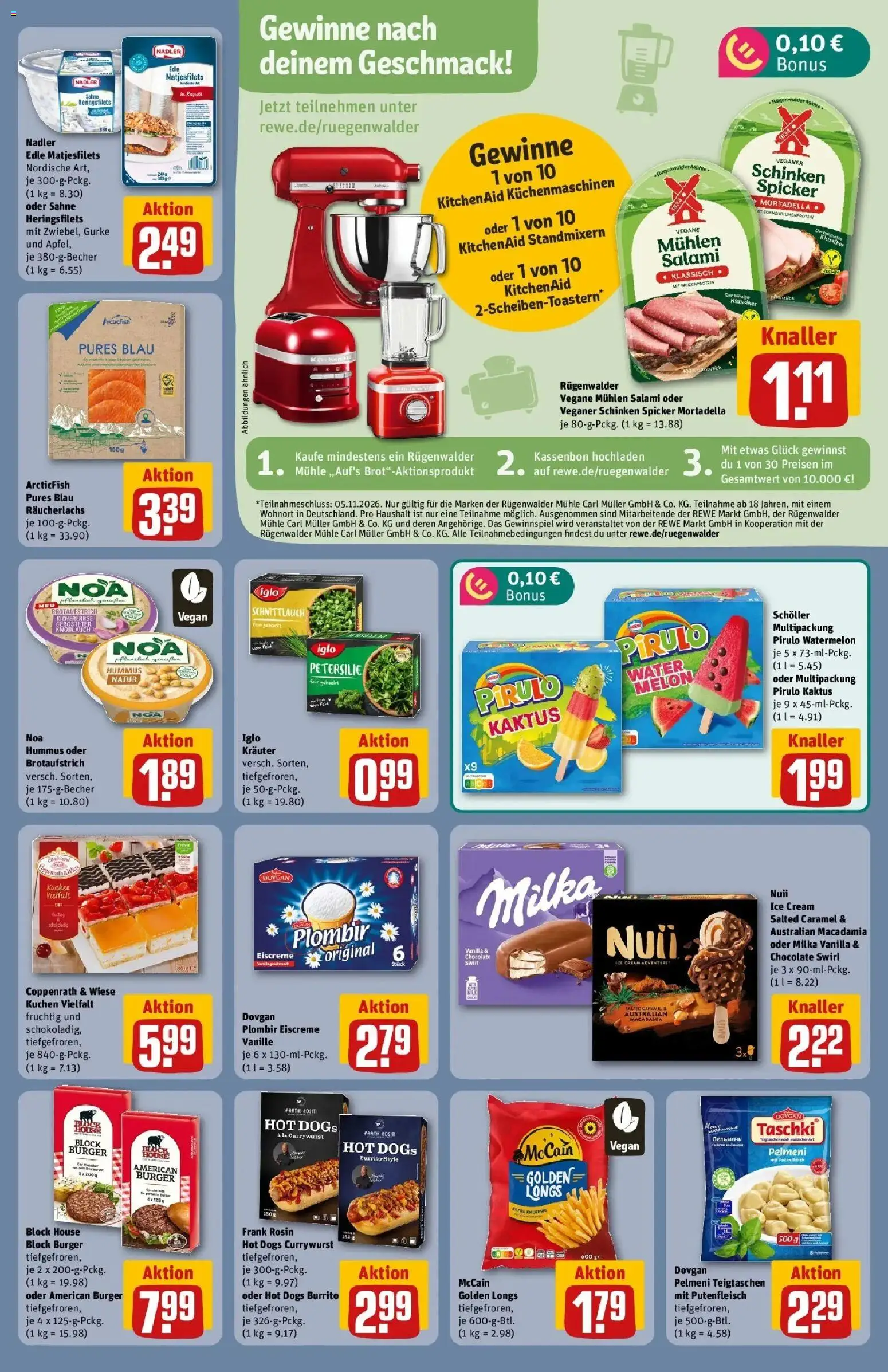 Vorschau von dem Prospekt des Geschäftes Rewe, gültig ab dem 12.10.2026
