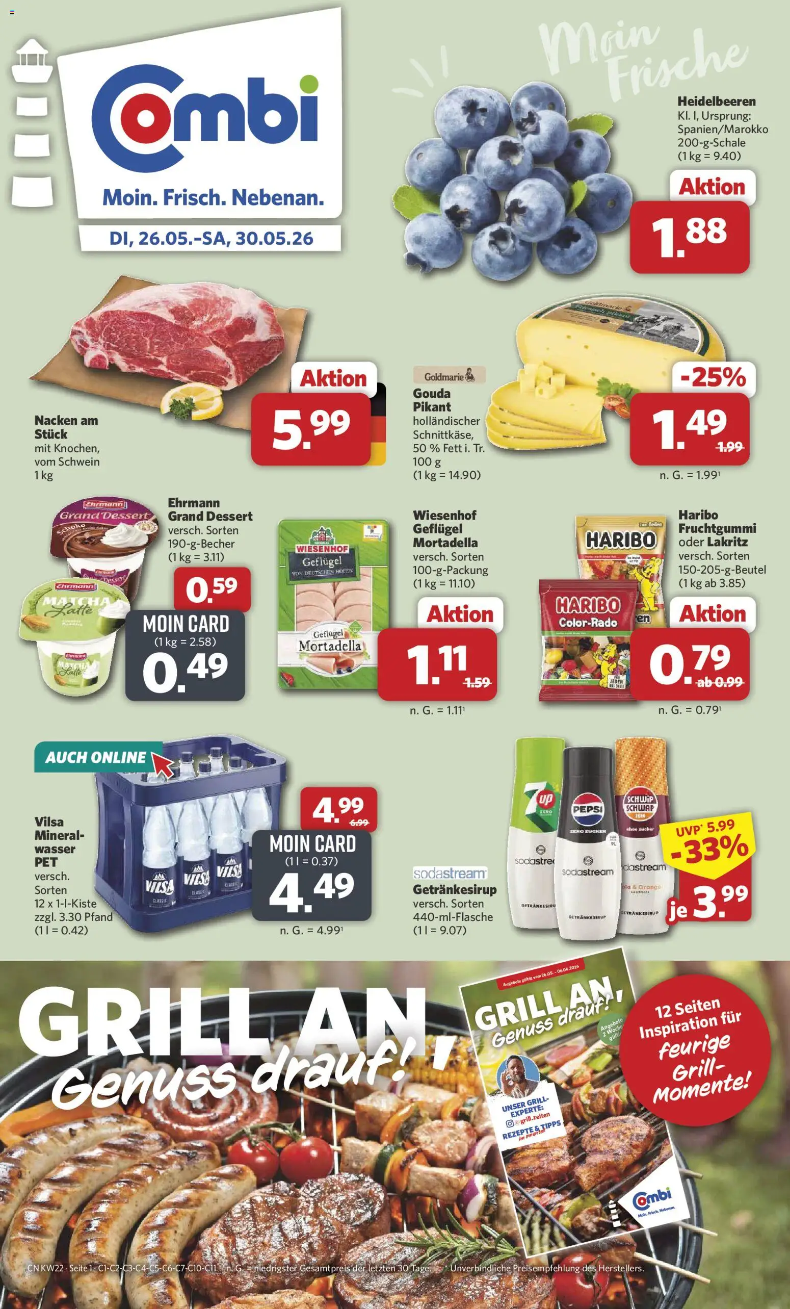 Vorschau von dem Prospekt des Geschäftes Combi, gültig ab dem 26.05.2026