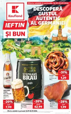 Previzualizarea de cataloage: Kaufland Kaufland Slatina valabil de la 16.09.2026