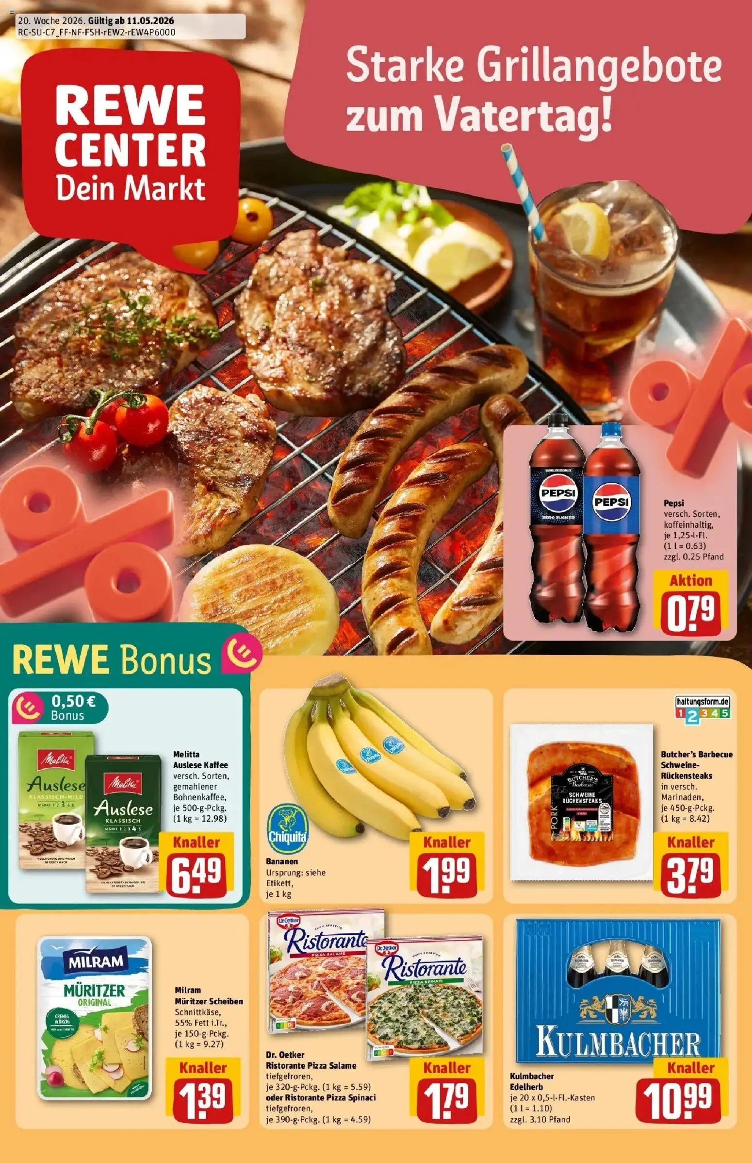 Vorschau von dem Prospekt des Geschäftes Rewe, gültig ab dem 10.05.2026