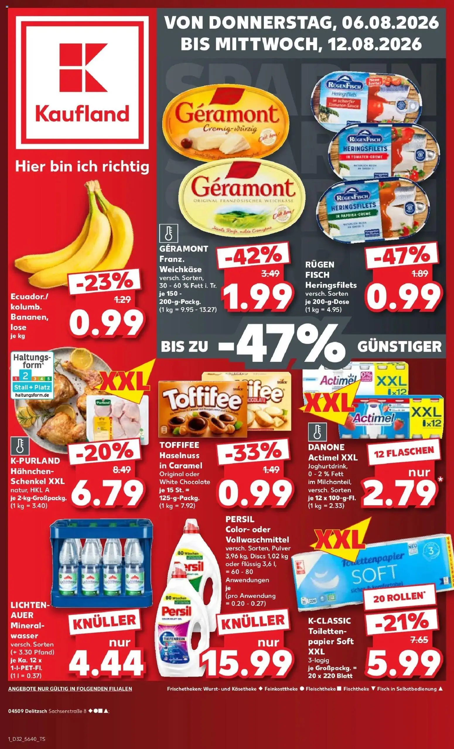 Vorschau von dem Prospekt des Geschäftes Kaufland, gültig ab dem 06.08.2026