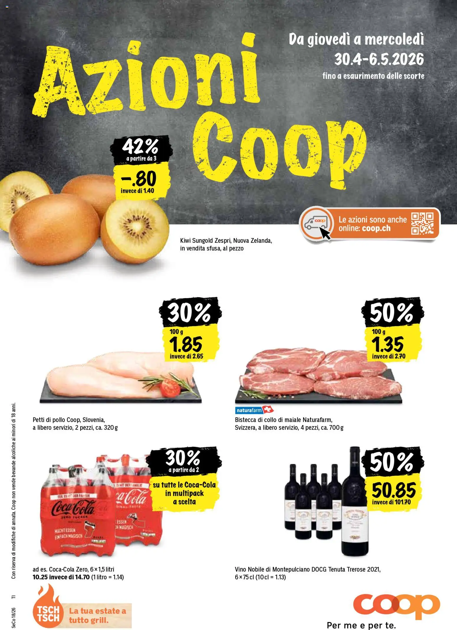 Vorschau des Merkblatts Coop aktionen IT vom Shop Coop gültig von 30.04.2026 bis 30.04.2027