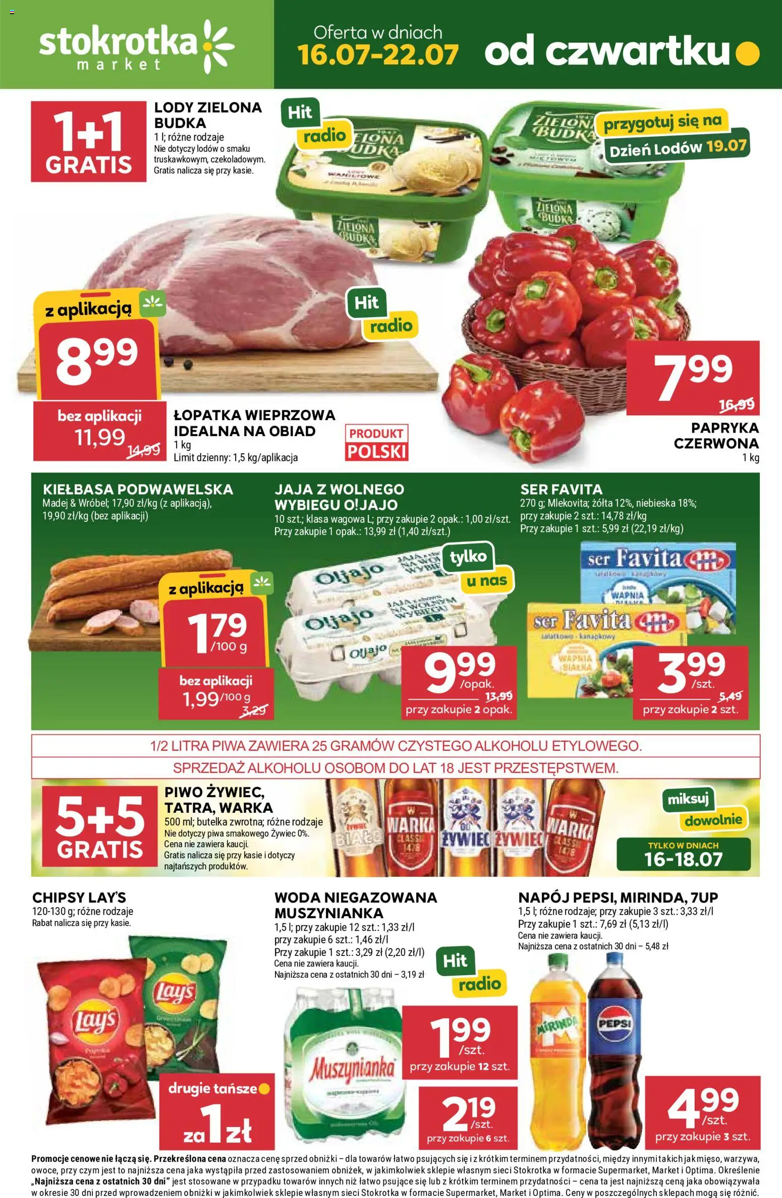 Pogląd gazetki "Stokrotka gazetka - Market" ze sklepu Stokrotka ważnej od 16.07.2026