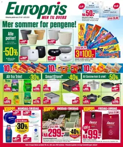 Forhåndsvis Europris kundeavis fra butikk Europris gyldig fra 01/06/2026