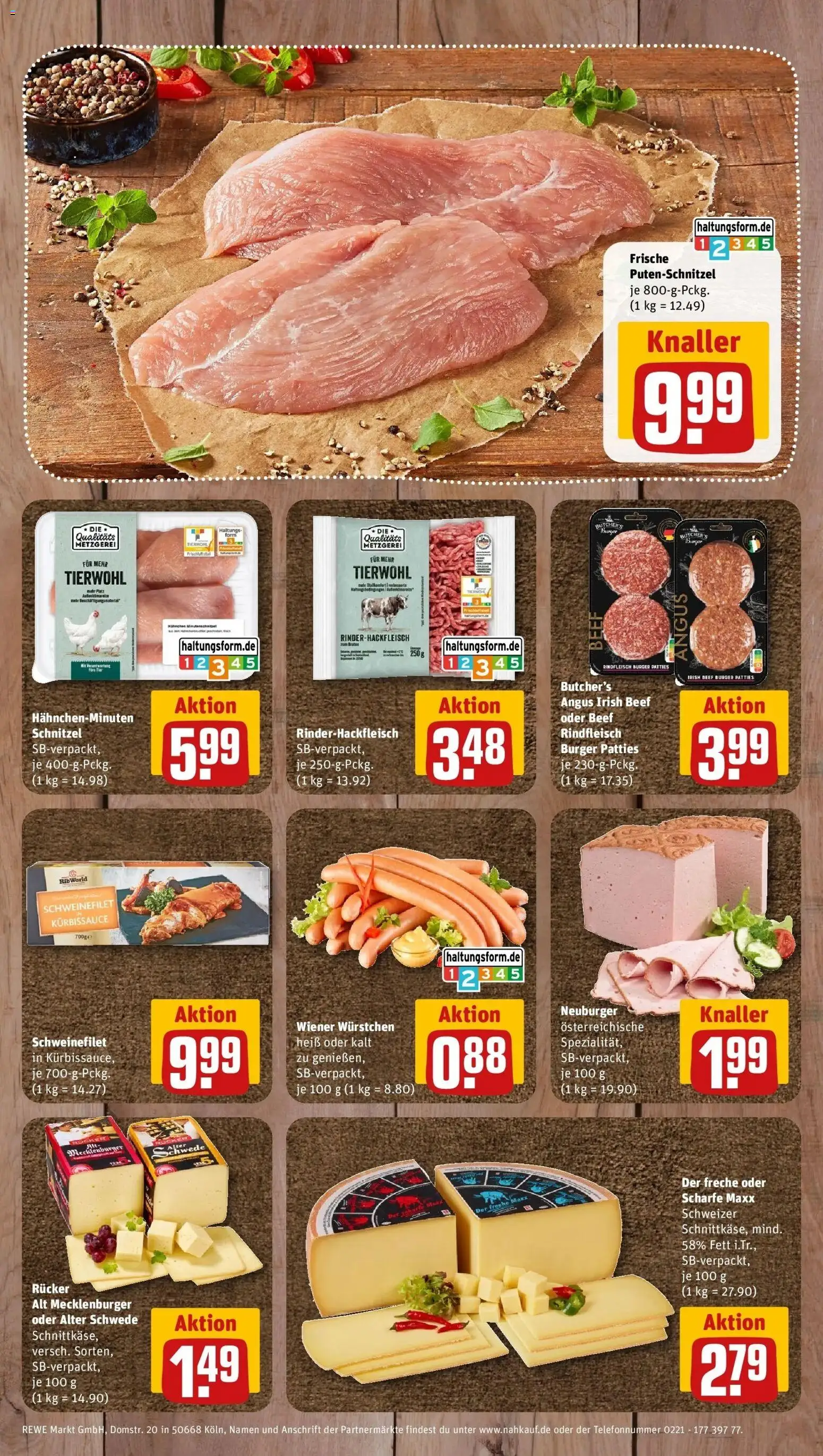 Vorschau von dem Prospekt des Geschäftes Rewe, gültig ab dem 26.10.2026
