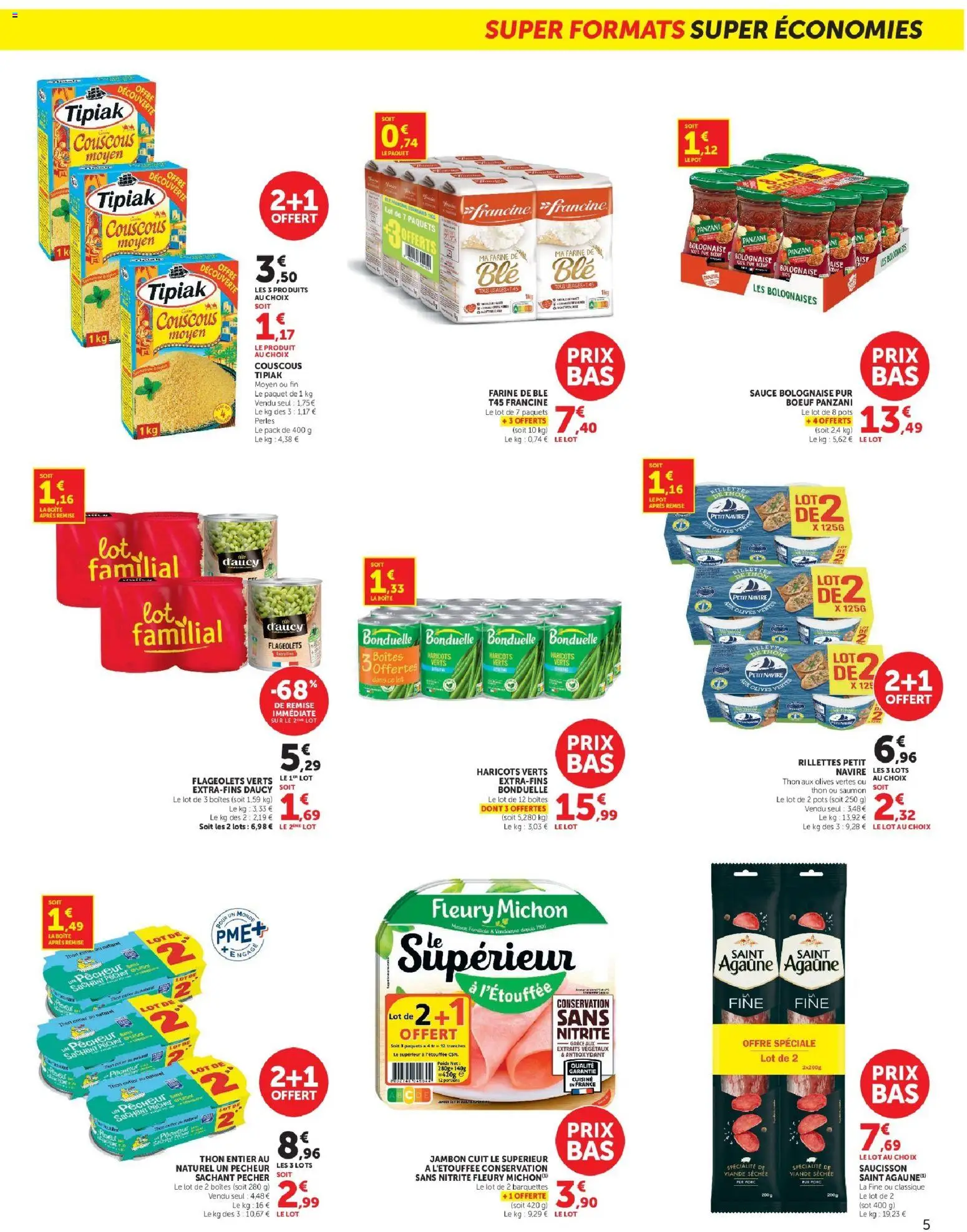 Prévisualisation de Super U - Les prix bas de la semaine du magasin Super U formulaire valide 27/10/2026