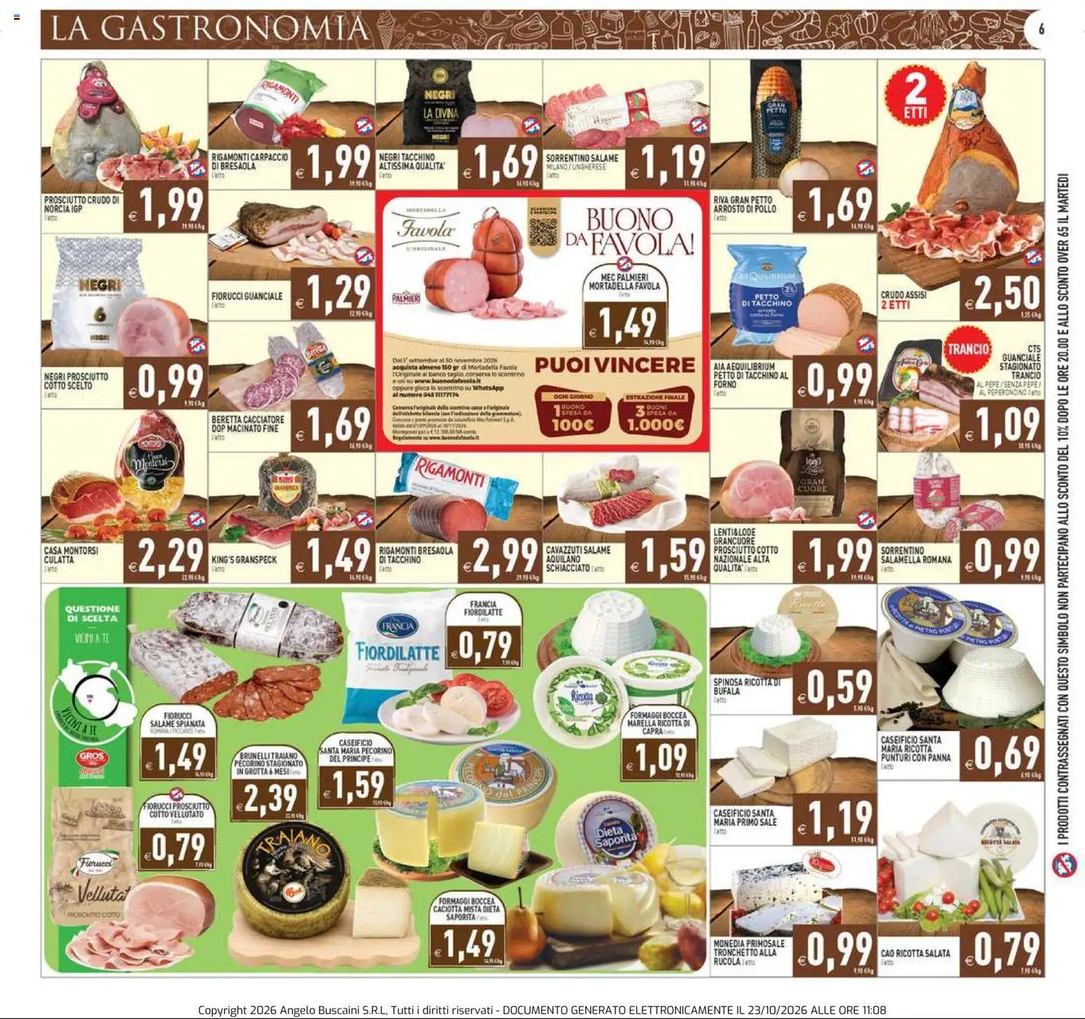 Anteprima dell'opuscolo PIM Supermercati volantino dal negozio PIM Supermercati valido da 23/10/2026