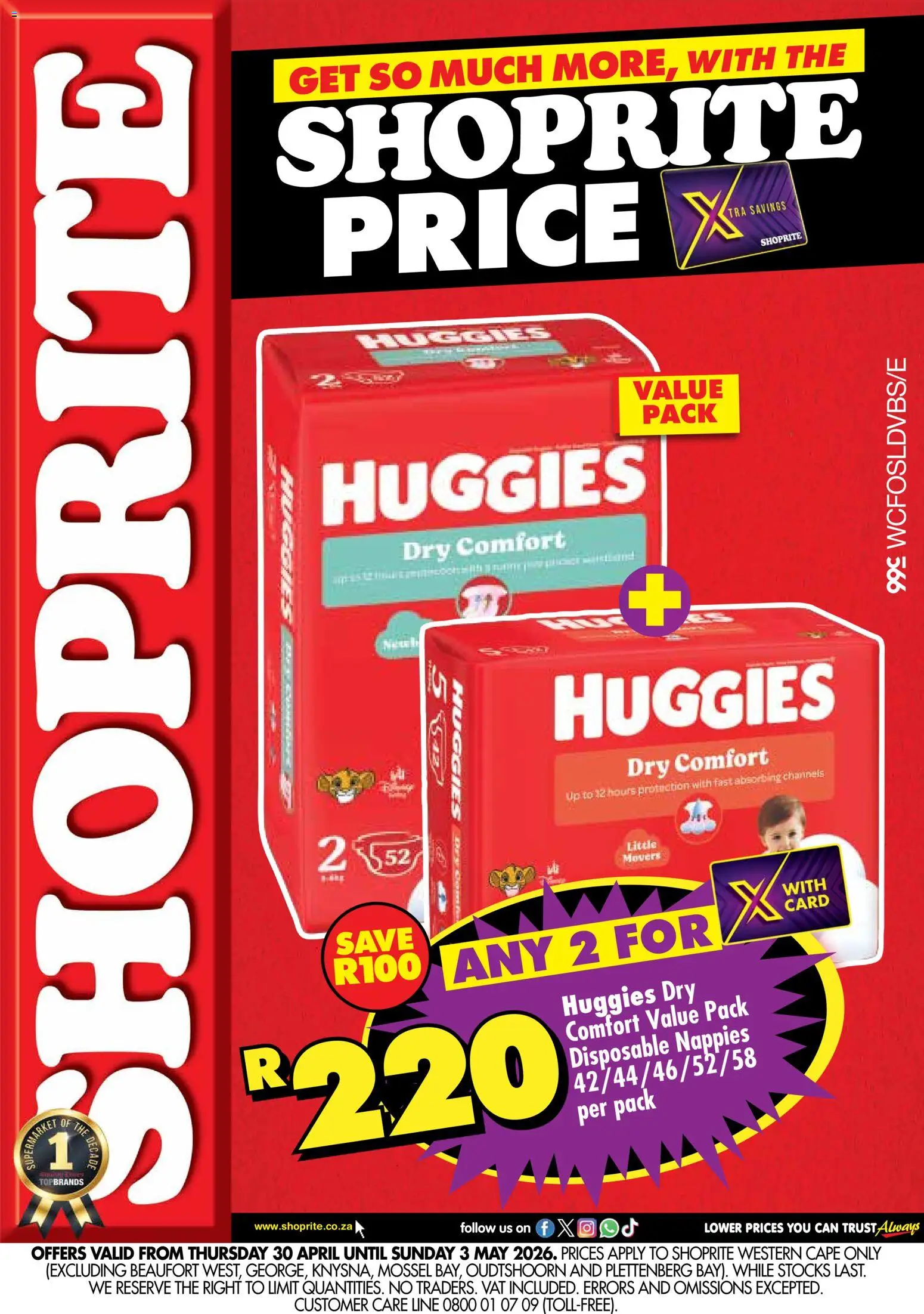 Preview of Shoprite flyer valid from 30/04/2026