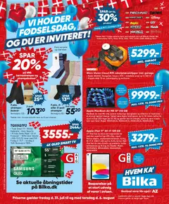 Eksempel på tilbudsavis Bilka - Nonfood fra butik Bilka gyldig fra 31/07/2026