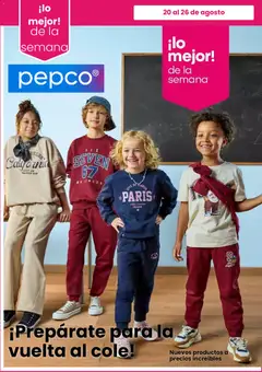 Vista previa del folleto de la tienda Pepco válido desde el 20/08/2026 